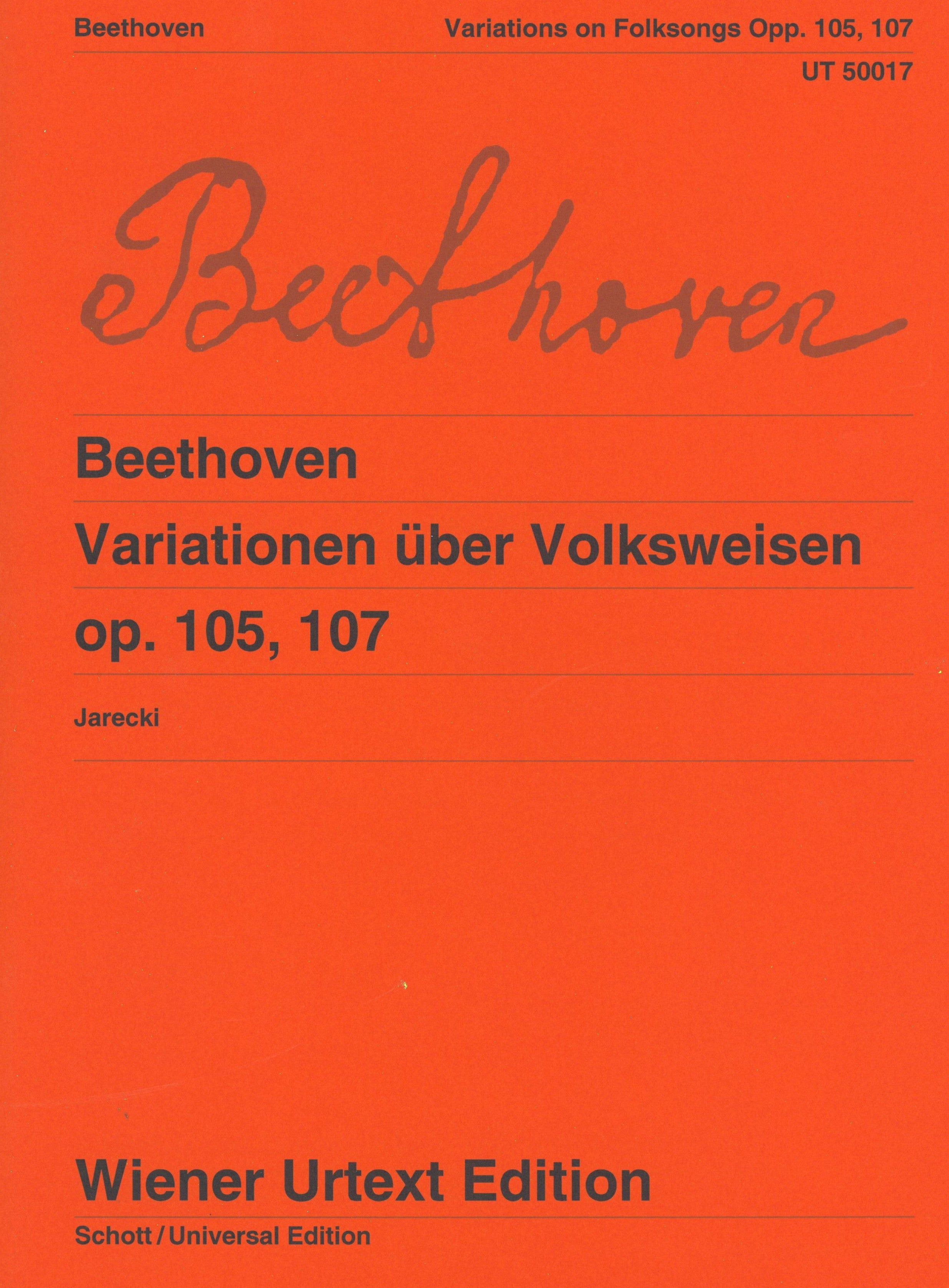 その他 Beethoven;V17 Folksong その他 Beethoven;V17 Folksong Ludwig van Beethoven, John
