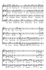 Tokecang (arr. for SATB Choir)