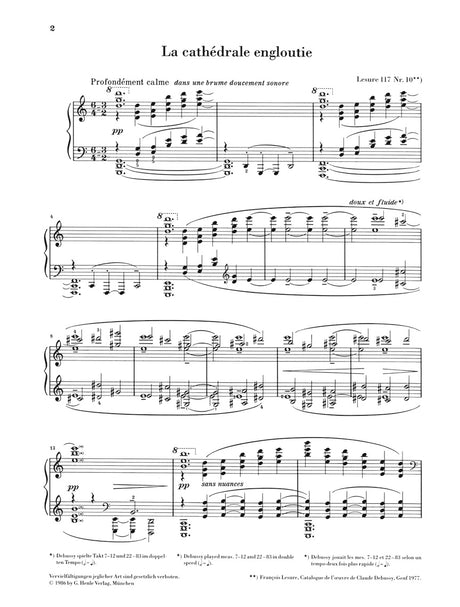 Debussy: La cathédrale engloutie