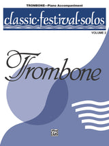 Classic Festival Solos - Trombone - Volume 2