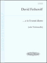 Fetherolf: …e io li tenni dietro