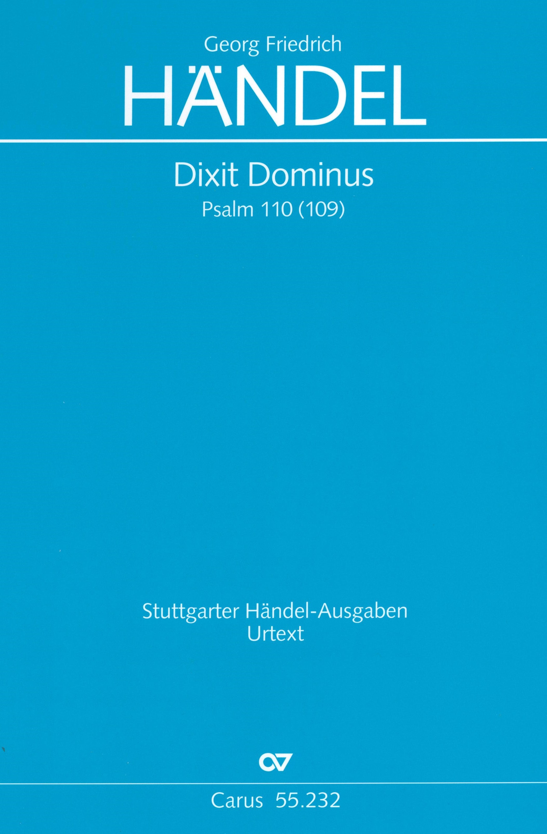 Handel: Dixit Dominus, HWV 232 – Ficks Music