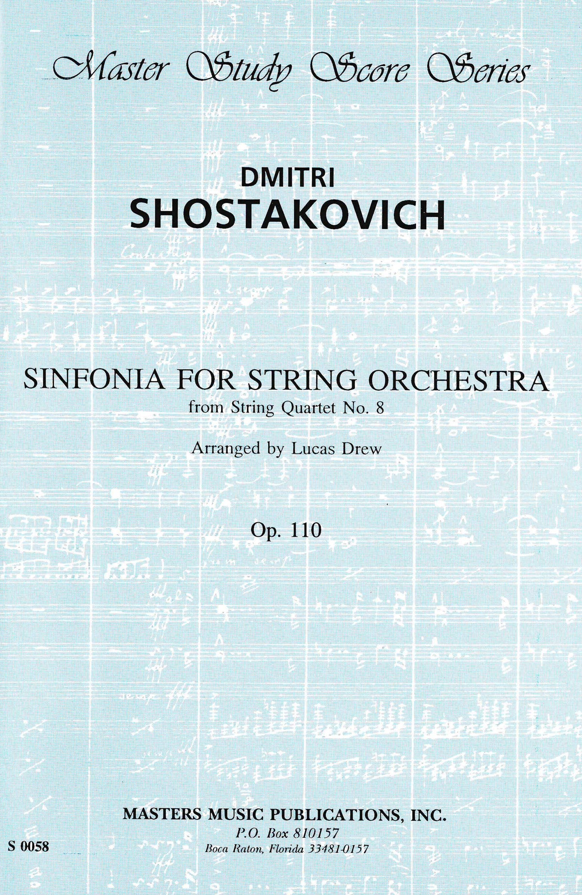 Shostakovich: Sinfonia from String Quartet No. 8, Op. 110 (arr. for string orchestra)