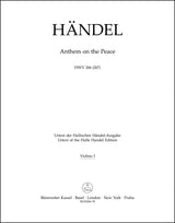Handel: Anthem on the Peace, HWV 266 (267)