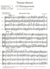 Hamori: 12 Flute Quartets