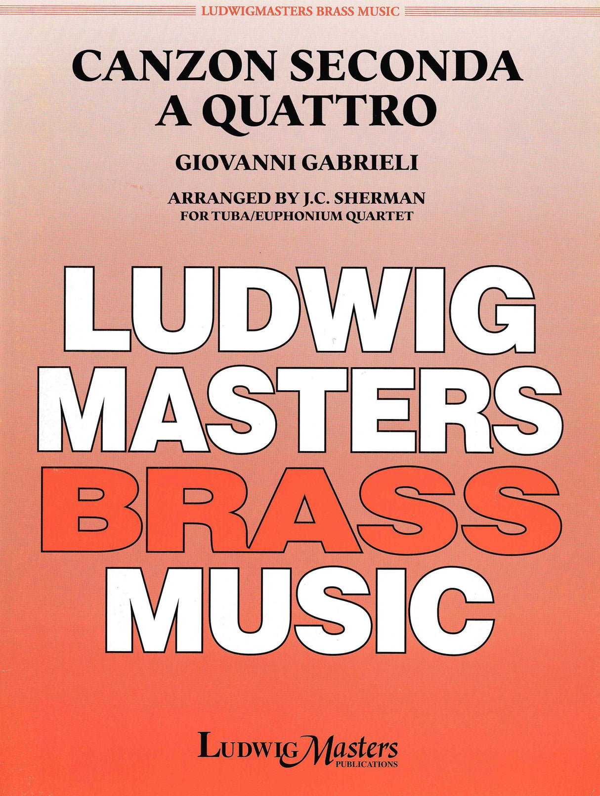Gabrieli: Canzon II (arr. for low brass quartet)