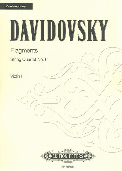 Davidovsky: Fragments
