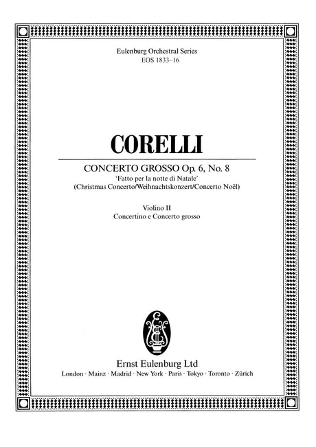 Corelli: Concerto grosso in G Minor, Op. 6, No. 8