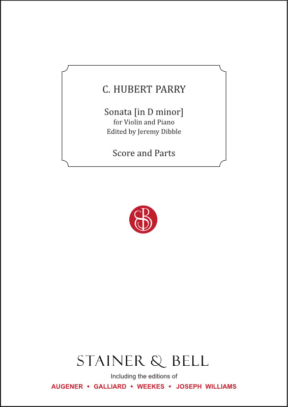Parry: Violin Sonata in D Minor