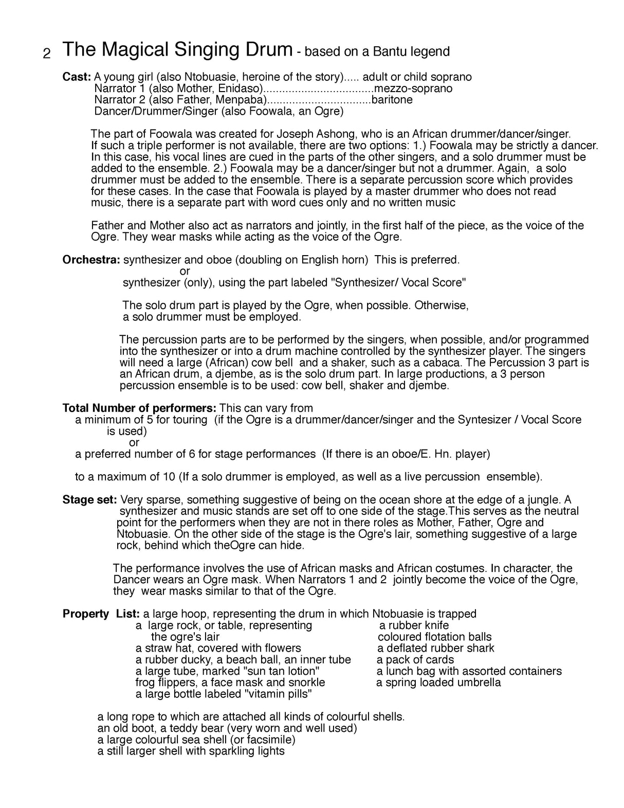 Luedeke: The Magical Singing Drum