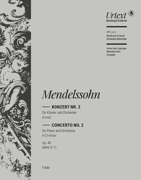 Mendelssohn: Piano Concerto No. 2 in D Minor, MWV O 11, Op. 40