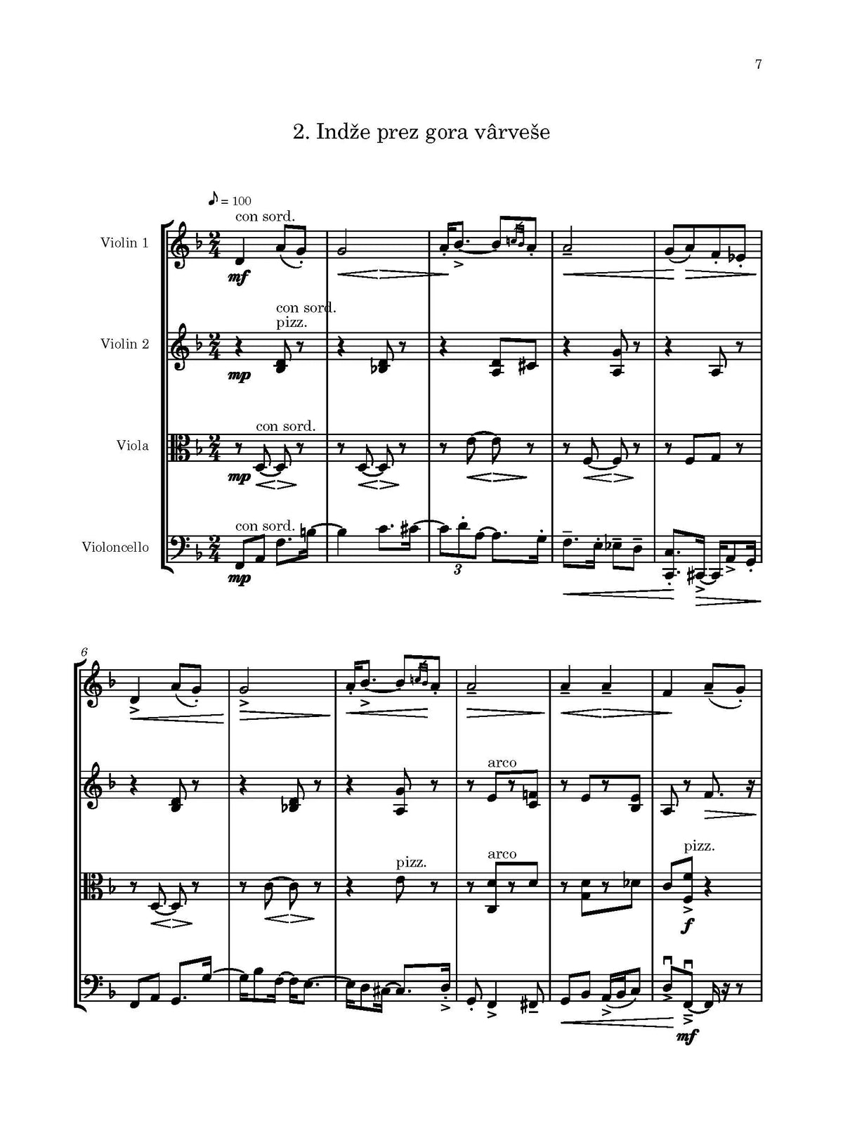 Davidson: 6 Bulgarian Melodies
