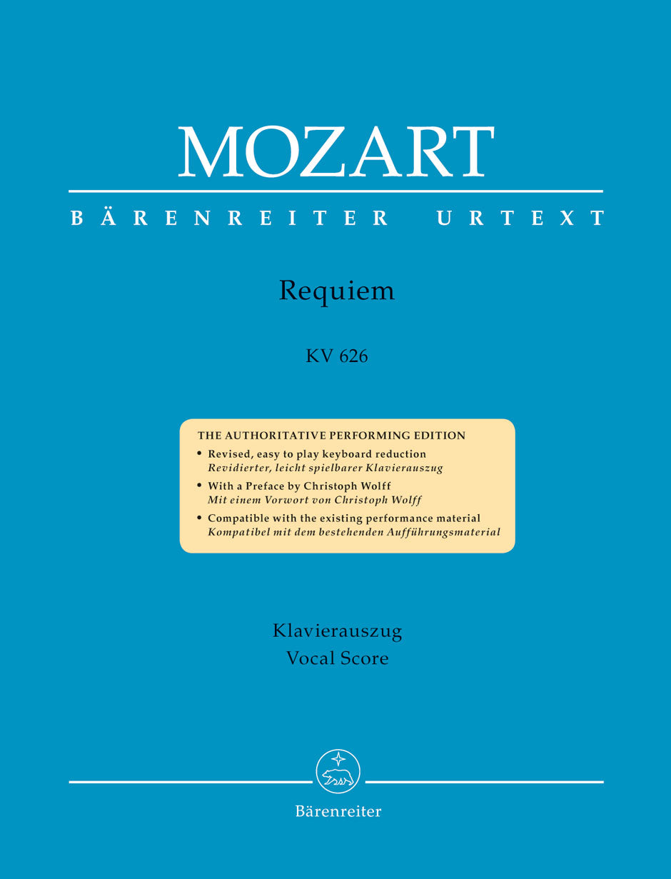 Mozart: Requiem, K. 626 (completed by Süssmayr) – Ficks Music