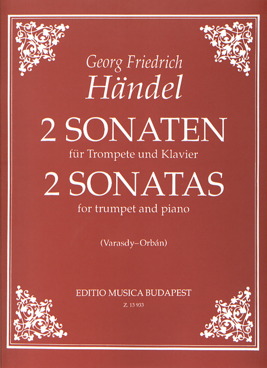 Handel: 2 Sonatas (arr. for trumpet & piano)
