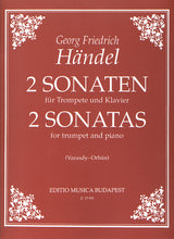 Handel: 2 Sonatas (arr. for trumpet & piano)