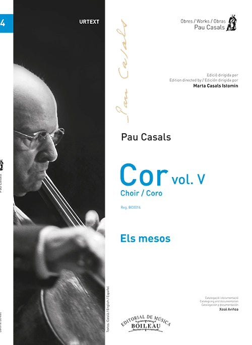 Casals: Choir - Volume 5 (Els Mesos)