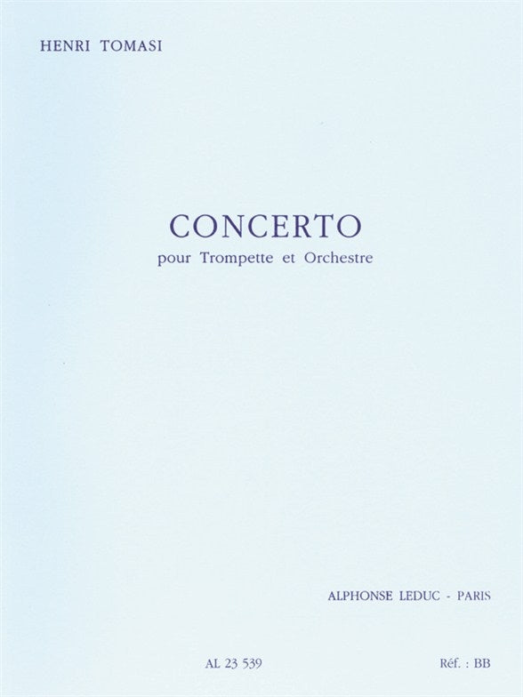 Tomasi: Trumpet Concerto – Ficks Music