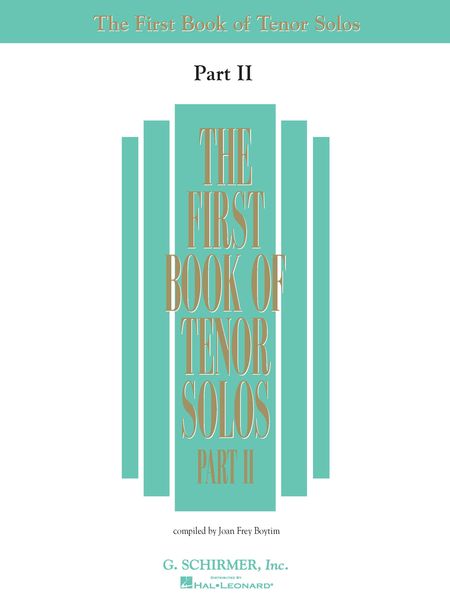 The First Book of Tenor Solos – Part 2