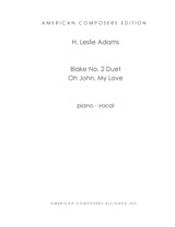 H.L. Adams: Oh John, My Love