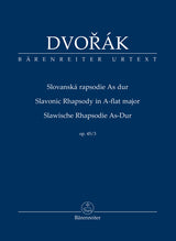 Dvořák: Slavonic Rhapsody in A-flat Major, B. 86, Op. 45, No. 3