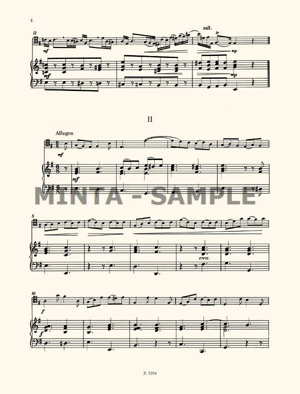 Telemann: Sonata in E Minor (arr. for bassoon & piano)