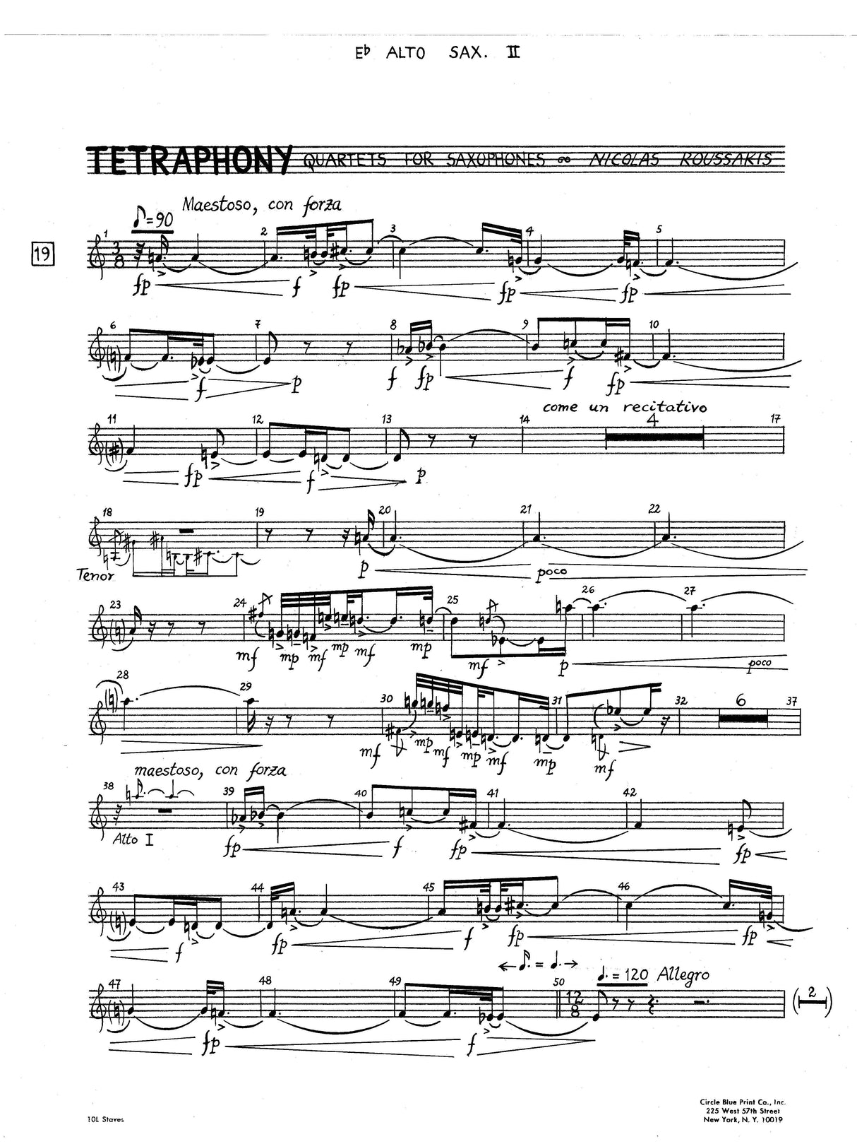 Roussakis: Tetraphony