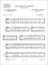 Kunz: 200 Petits Canons