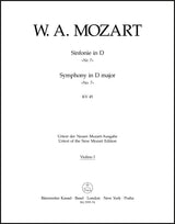 Mozart: Symphony No. 7 in D Major, K. 45