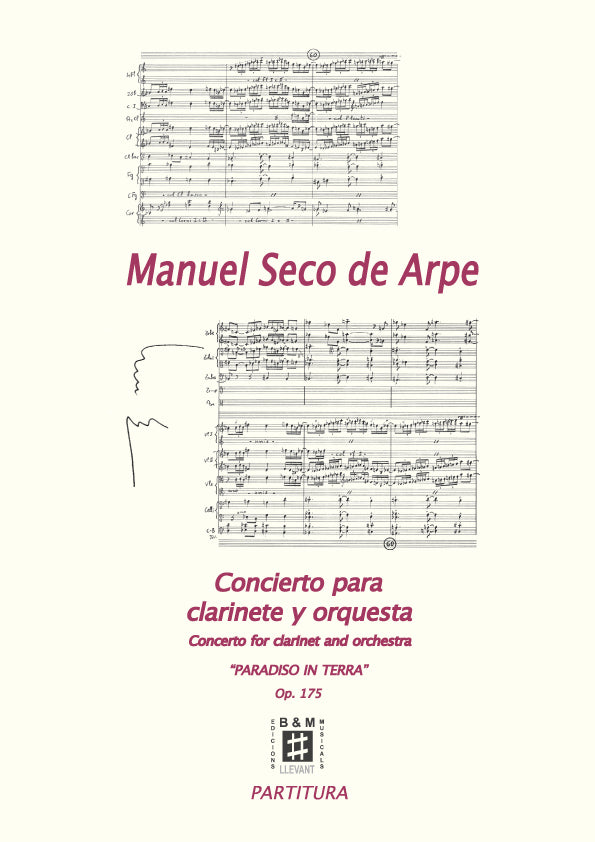 Seco de Arpe: Clarinet Concerto ("Paradiso in terra"), Op. 175