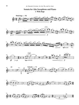 Arias: Thirteen Etudes, and Sonata for Alto Saxophone and PIano.