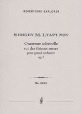 Lyapunov: Ouverture solennelle, Op. 7