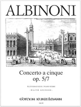Albinoni: Concerto a cinque in D Minor, Op. 5, No. 7