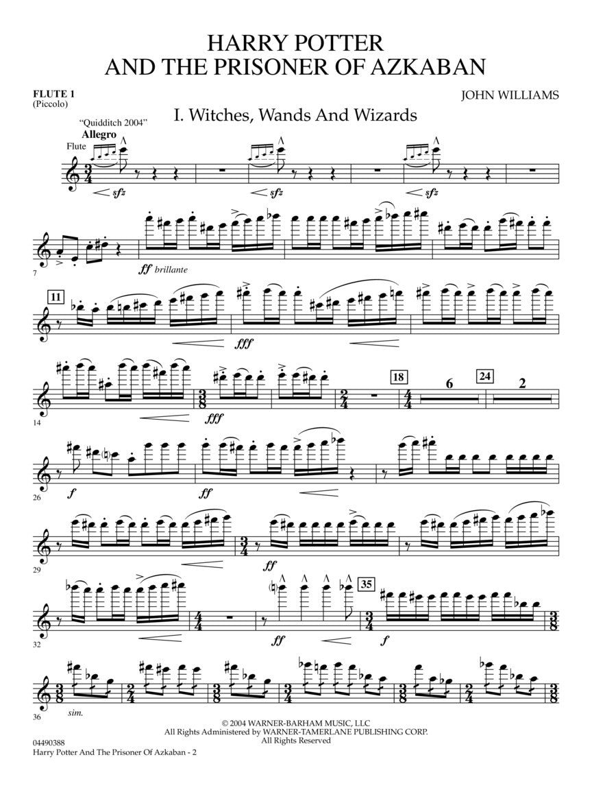 Williams: Harry Potter and the Prisoner of Azkaban – Ficks Music