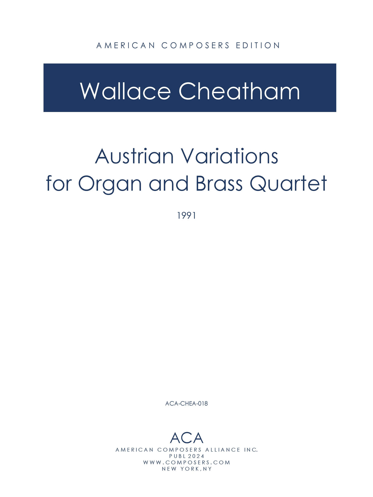 Cheatham: Austrian Variations