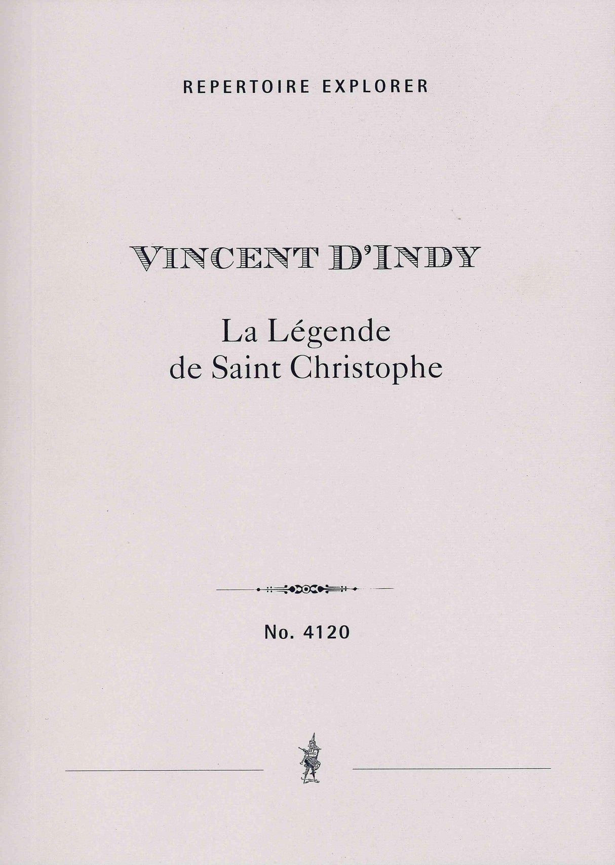 d'Indy: La Légende de Saint Christophe