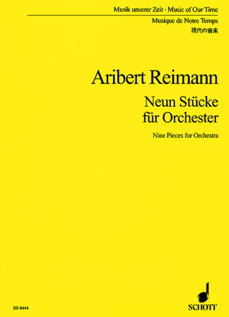 Reimann: 9 Pieces