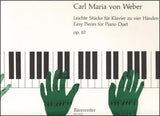 Weber: Easy Pieces for Piano Duet, Op. 10