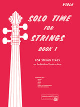 Solo Time for Strings - Book 1