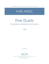 Weigl: Five Duets