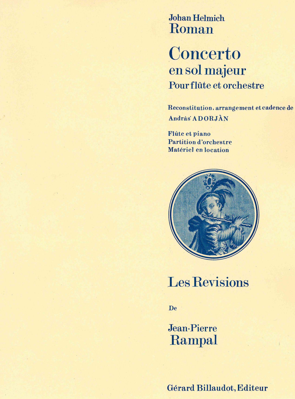 Roman: Concerto en Sol majeur