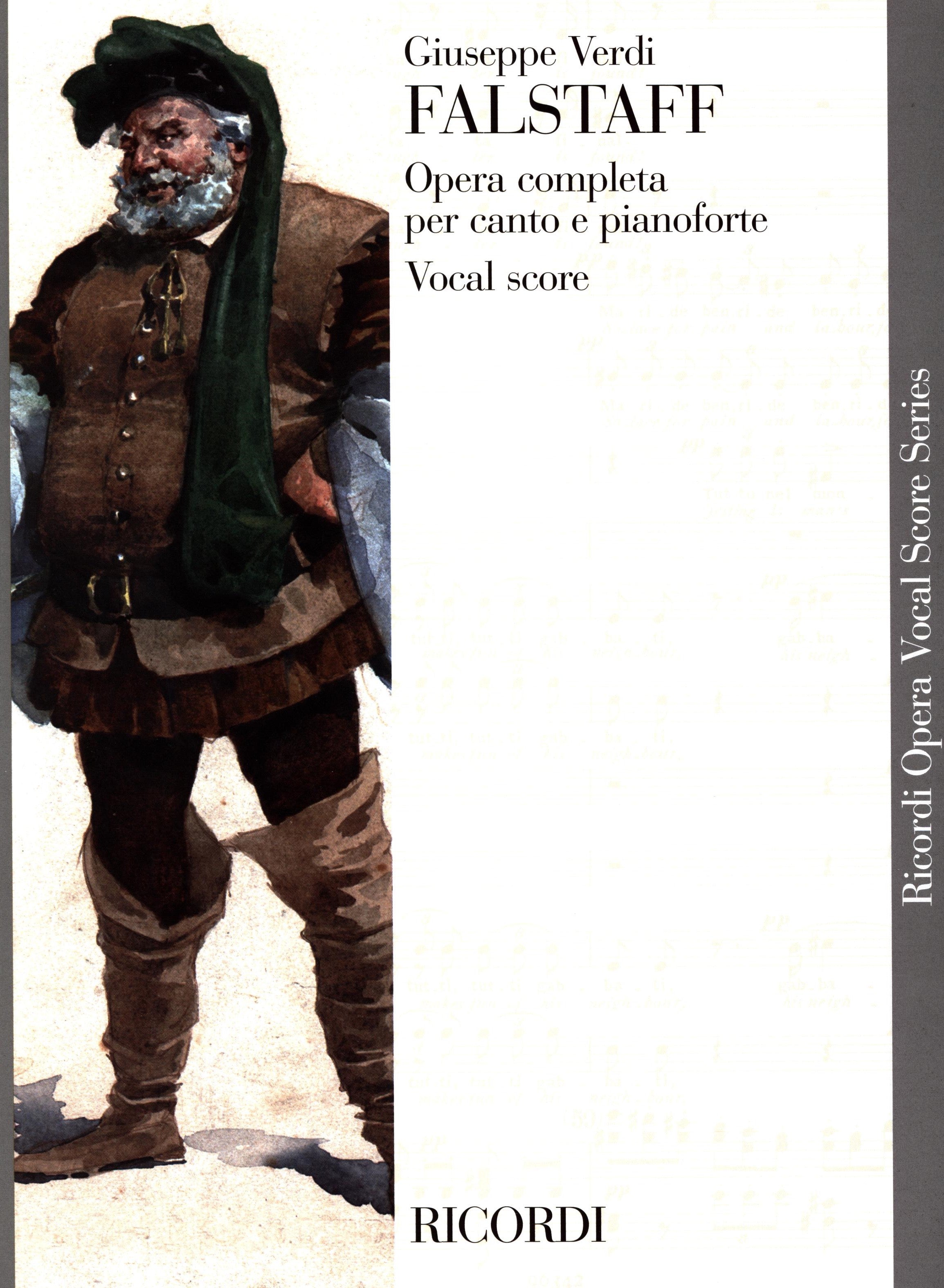 ヴェルディ：ファルスタッフ〜リコルディ版 △01)【同梱不可】Verdi/Falstaff/RICORDI/ジュゼッペ