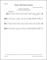 Monteverdi: Vespro della Beata Vergine