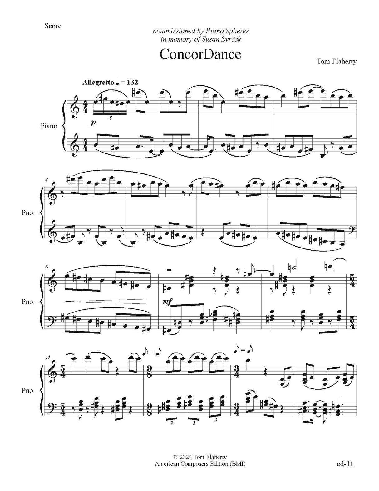 Flaherty: ConcorDance