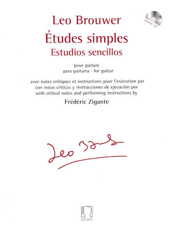Brouwer: Estudios sencillos, Nos. 1-20
