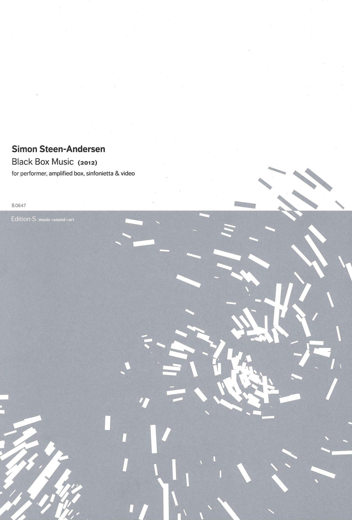 Steen-Andersen: Black Box Music