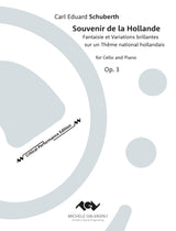 Schuberth: Souvenir de la Hollande, Op. 3