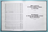 Shostakovich: Six Romances on Verses by W. Raleigh, R. Burns and W. Shakespeare.