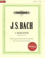 Bach: 3 Gamba (Cello) Sonatas, BWV 1027-1029