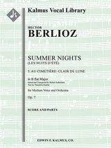 Berlioz: Au Cimitiere - Clair de lune, Op. 7, No. 5 (transposed in B-flat Major)