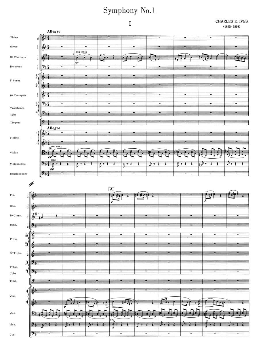 Ives: Symphony No. 1 in D Minor